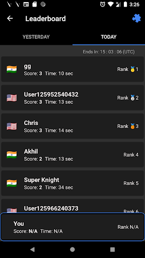 Chess Alarm - Chess Puzzles official screen 3